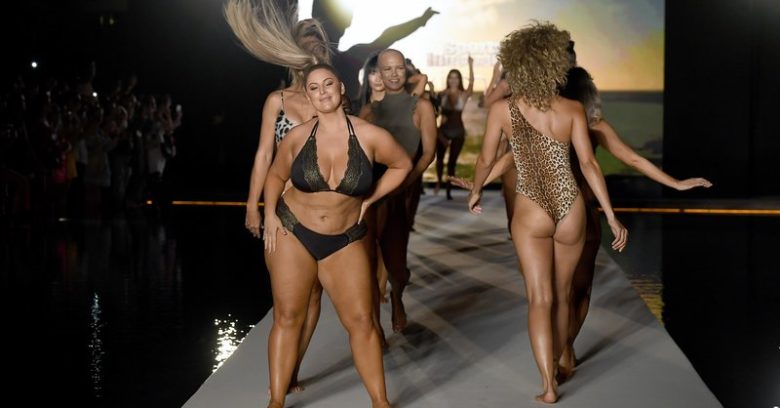 MIAMI BEACH, FLORIDA - JULY 14: Models walk the runway during the 2019 Sports Illustrated Swimsuit Runway Show During Miami Swim Week At W South Beach - Runway at WET poolside lounge at W South Beach on July 14, 2019 in Miami Beach, Florida. (Photo by Frazer Harrison/Getty Images for Sports Illustrated)